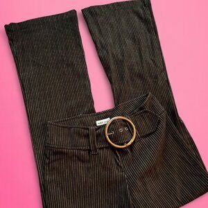 Y2K wet seal pinstripe flares